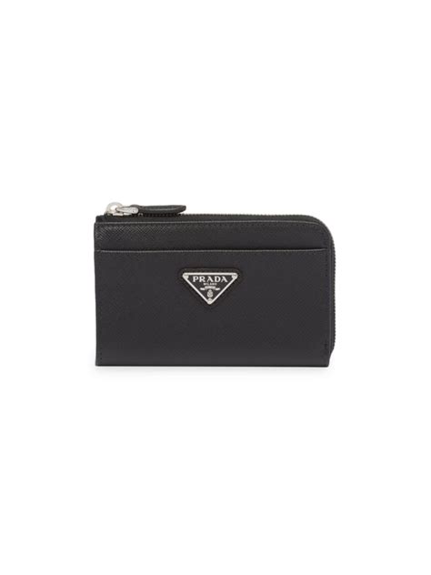 saks prada card case|Shop Prada Saffiano Keychain Card Case .